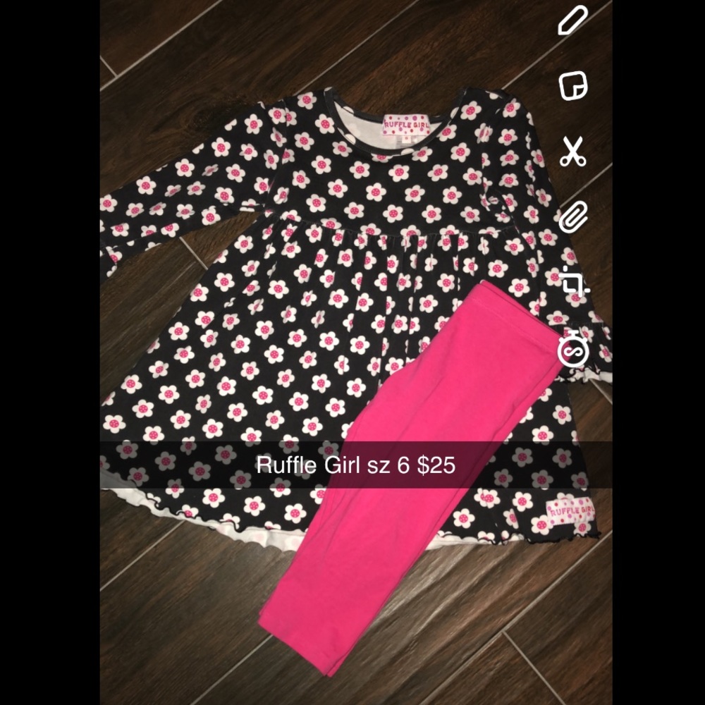 Ruffle Girl set